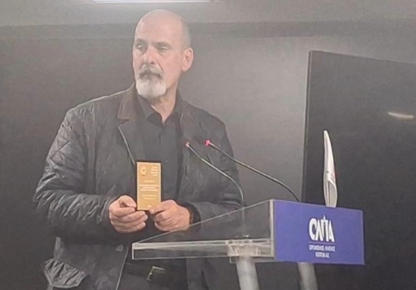 Τιμητική διάκριση Μπονάνου από τους Εθελοντές Πυροσβέστες της Αχαΐαςς ΦΩΤΟ