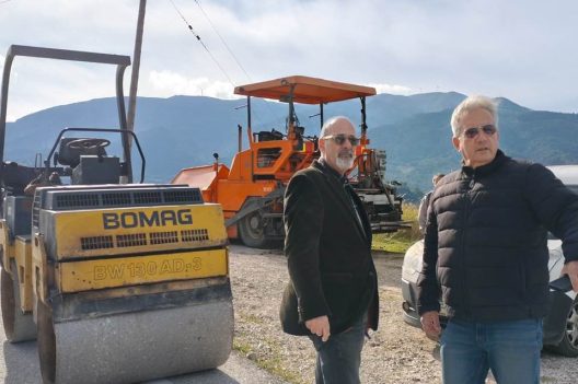 Ρίο: Ασφαλτόστρωση στον δρόμο Αργυρά - Σελλά - Πιτίτσα πριν την «Ανάβαση» ΦΩΤΟ