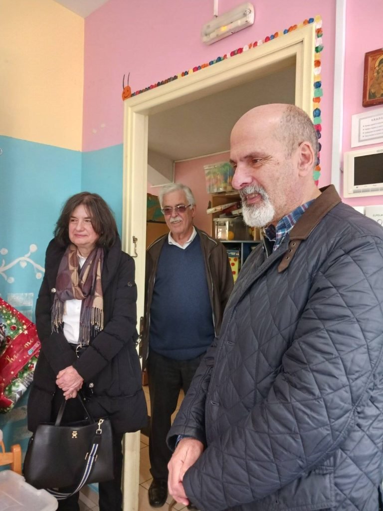 Ξενάγηση Μπονάνου στον Παιδικό Σταθμό της Μητροπόλεως Πατρών ΦΩΤΟ