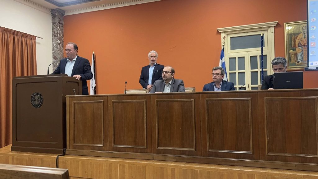 Ο Ανδ. Φίλιας στην εκδήλωση «Η ελιά, οι ασθένειες και οι εχθροί της καλλιέργειας» ΦΩΤΟ