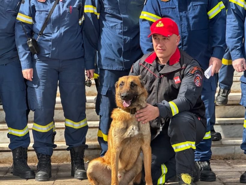 Αίγιο: Σεισμός με εγκλωβισμένους, κατάρρευση κτιρίου, πυρκαγιά σε άσκηση της Πυροσβεστικής ΦΩΤΟ