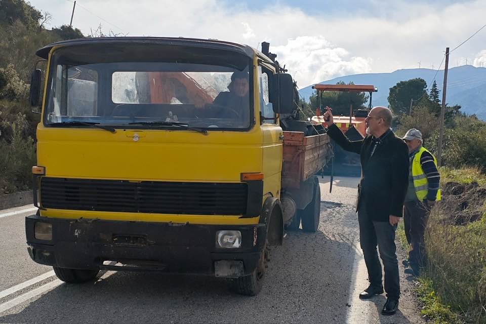 Ρίο: Ασφαλτόστρωση στον δρόμο Αργυρά - Σελλά - Πιτίτσα πριν την «Ανάβαση» ΦΩΤΟ