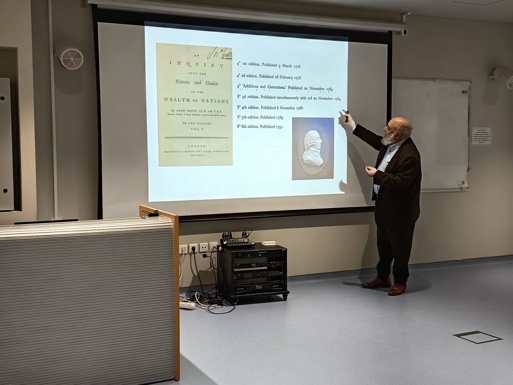 Ο Γ.Παππάς για τα 250 έτη από τη δημοσίευση του έργου του Adam Smith ΦΩΤΟ 