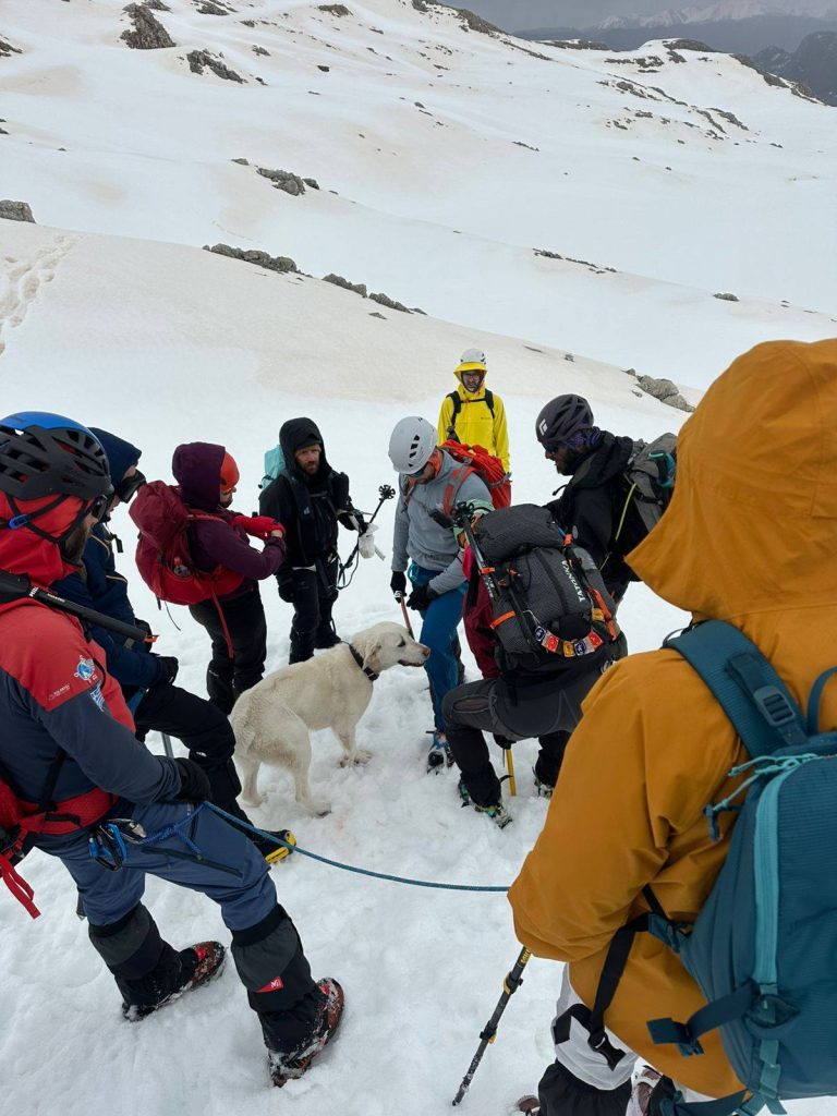Αχαιός στην Ομάδα Διάσωσης σκύλου στο Μέτσοβο