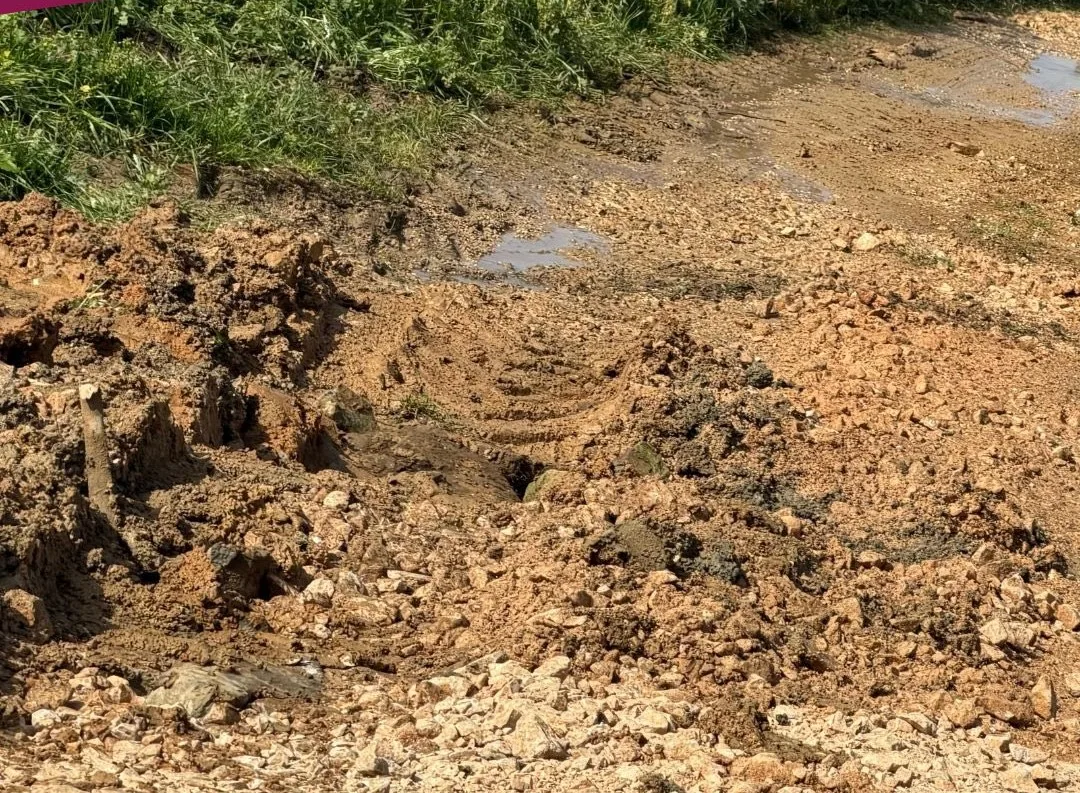 Δυτική Αχαΐα: «Κόπηκε» δρόμος από τις συνεχείς βροχές ΦΩΤΟ