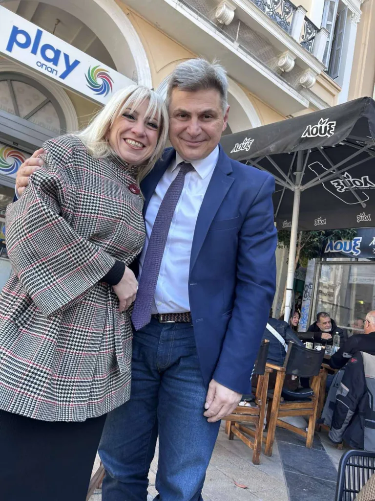 Η Ερμίνα Διονυσάτου και ο κοινός τόπος με τον Νίκο Φαραντούρη ΦΩΤΟ