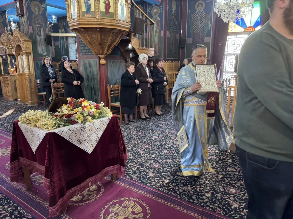 Η Κυριακή της Σταυροπροσκυνήσεως στον Αγιο Δημητριο Κλειτορίας ΦΩΤΟ