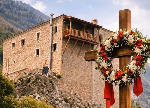 Ανοιχτή η Ιερά Μονή Μακελλαριάς την Κυριακή της Σταυροπροσκυνήσεως