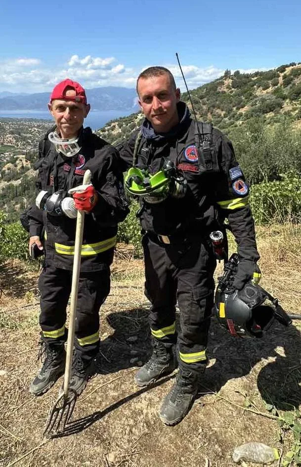 Ο «Αχαιός ΕΟΠΠ» στην κατάσβεση συμβάντων πυρκαγιάς ΦΩΤΟ