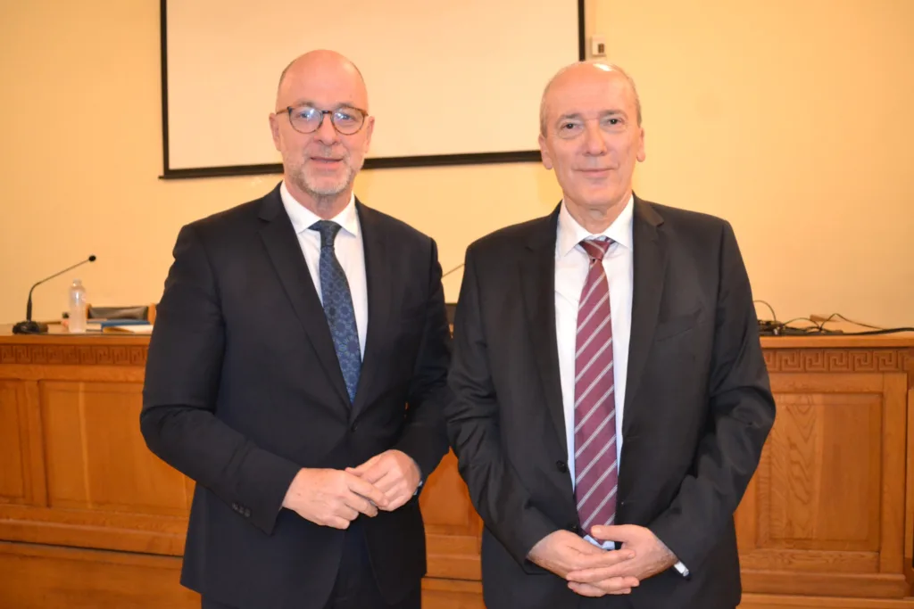 Στην «Παναθηναϊκή» Πάτρας ο Πρέσβης - Διδάκτωρ Φιλοσοφίας και Ιστορίας Δ.Παπανδρέου ΦΩΤΟ