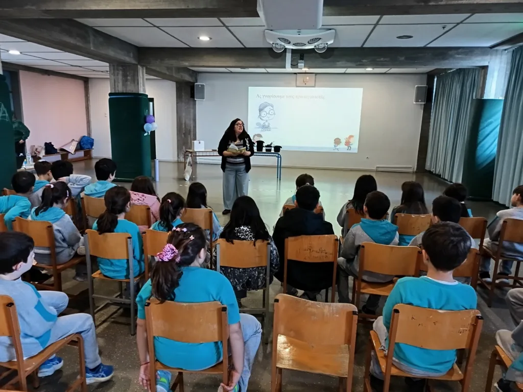 Βιωματικό εργαστήριο βασισμένο στο βιβλίο «Ο Αλεξικέραυνος» στο Αρσάκειο ΦΩΤΟ