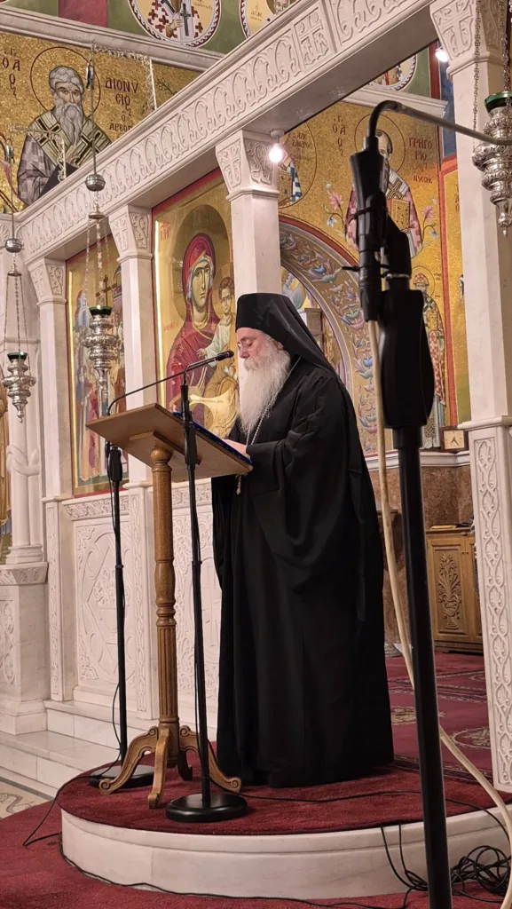 Στις Σέρρες ο Ηγούμενος της Μονής Ομπλού Πατρών π.Νεκτάριος