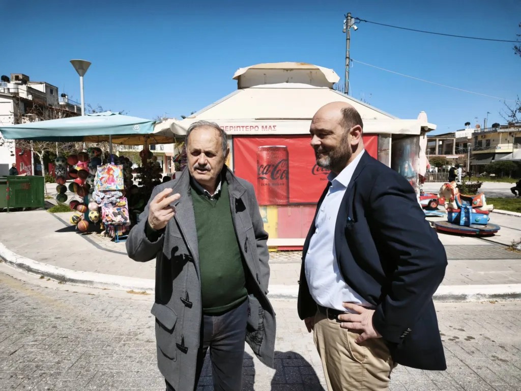 Κάτω Αχαΐα: Περιοδεία Φωτήλα - Αμεση επαφή με επαγγελματείς, κόσμο και κομματικά στελέχη ΦΩΤΟ