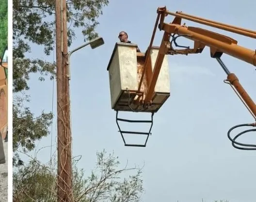 Δυτική Αχαΐα: Ο δήμος τους ...αλλάζει τα φώτα - Βλάβες και καμένες λάμπες ΦΩΤΟ