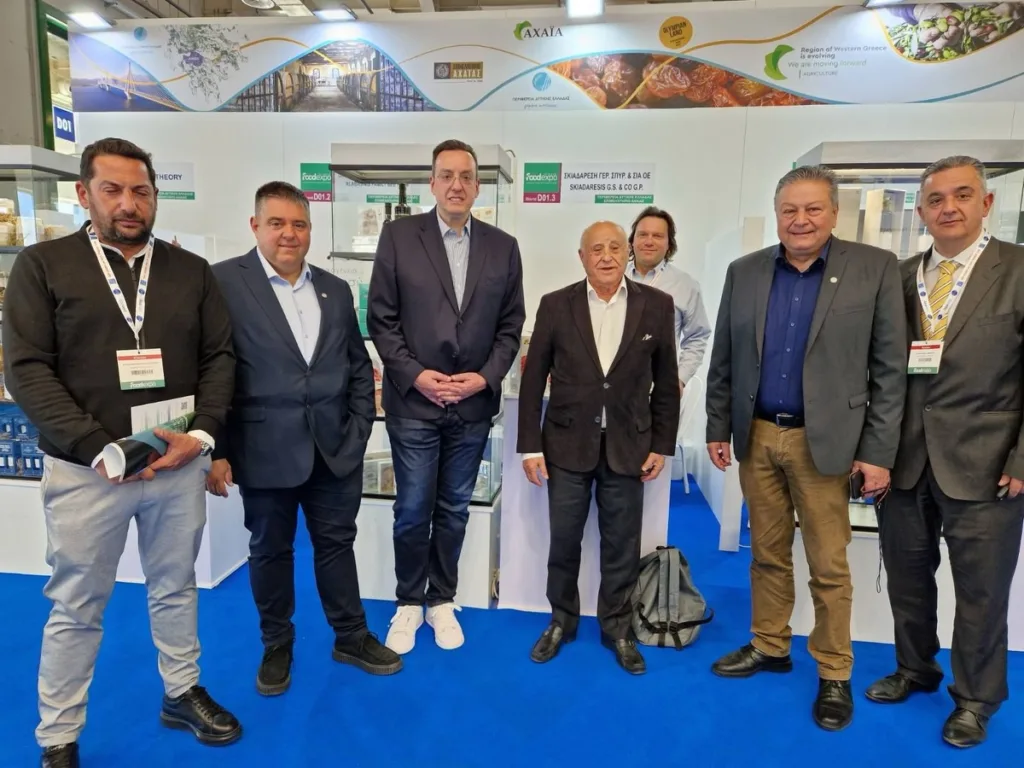 Επιχειρήσεις της Αχαΐας στη Διεθνή έκθεση FOOD EXPO 2026 και στη OENOTELIA 2026