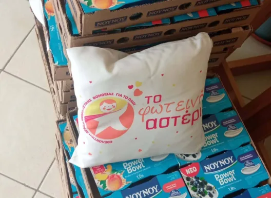 Το «Φωτεινό Αστέρι» στηρίζει παιδιά και οικογένειες με τρόφιμα ΦΩΤΟ