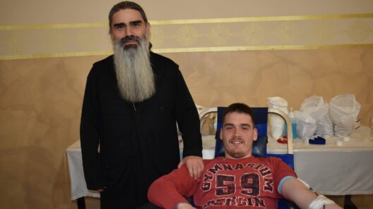 Ρεκόρ αιμοληψίας στον Ι.Ναό Αναλήψεως από τον Σύλλογο Καλουσιωτών ΦΩΤΟ
