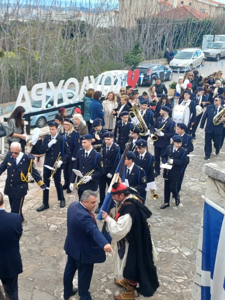 Η επετειακή εκδήλωση για τον πρώτο επαναστάτη του 1821 Νικόλαο Σολιώτη, στην Κουλούρα Αιγίου ΦΩΤΟ