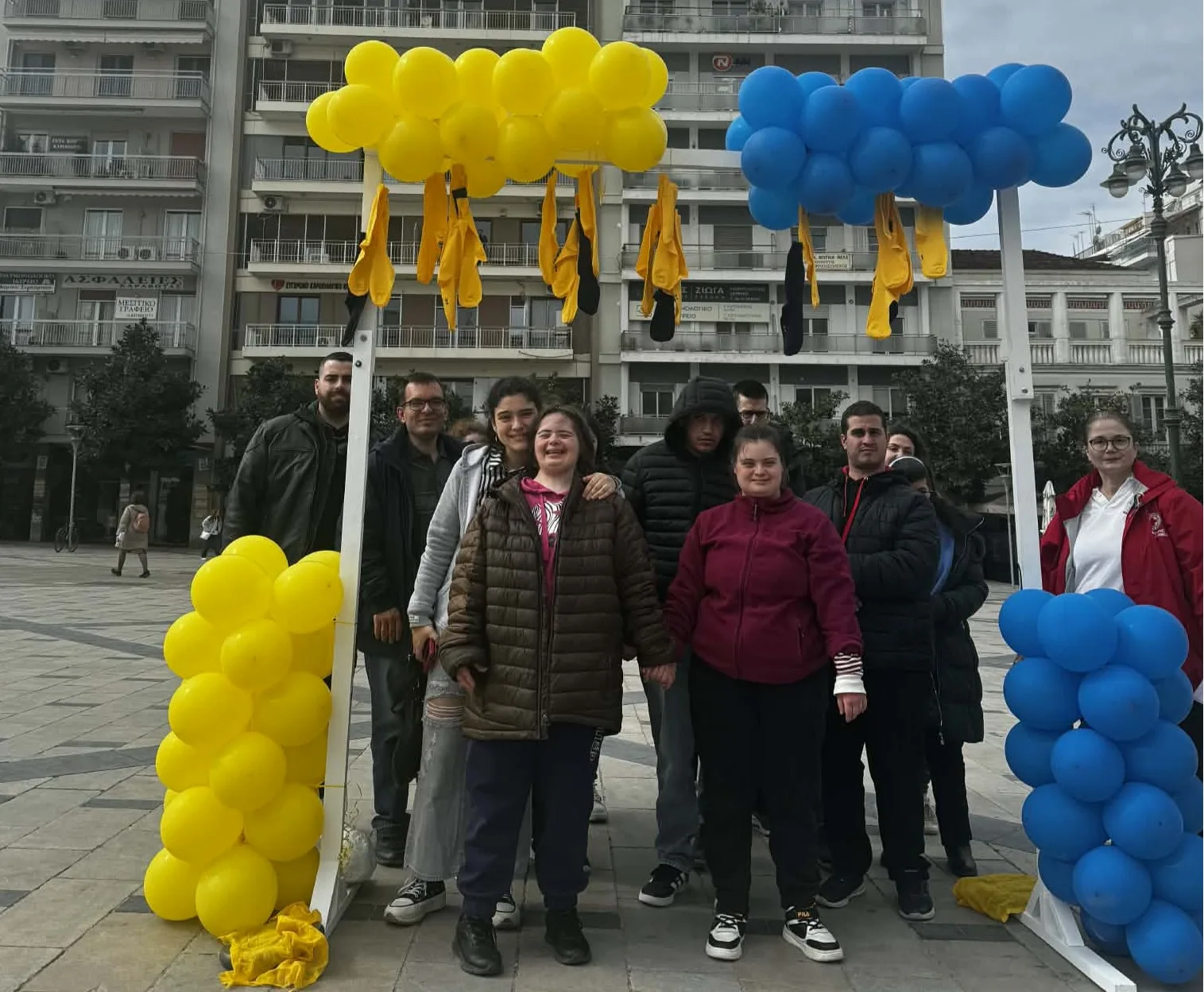 Οι «Μαχητές» στην «Μέριμνα» για την Παγκόσμια Ημέρα Συνδρόμου Down ΦΩΤΟ