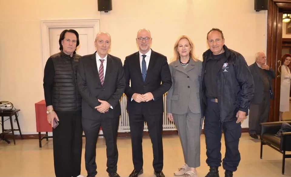 Στην «Παναθηναϊκή» Πάτρας ο Πρέσβης - Διδάκτωρ Φιλοσοφίας και Ιστορίας Δ.Παπανδρέου ΦΩΤΟ