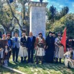 Αναπαράσταση της Ορκωμοσίας των Αγωνιστών του '21 από τους «Μωραΐτες εν Χορώ», στην Πάτρα ΦΩΤΟ