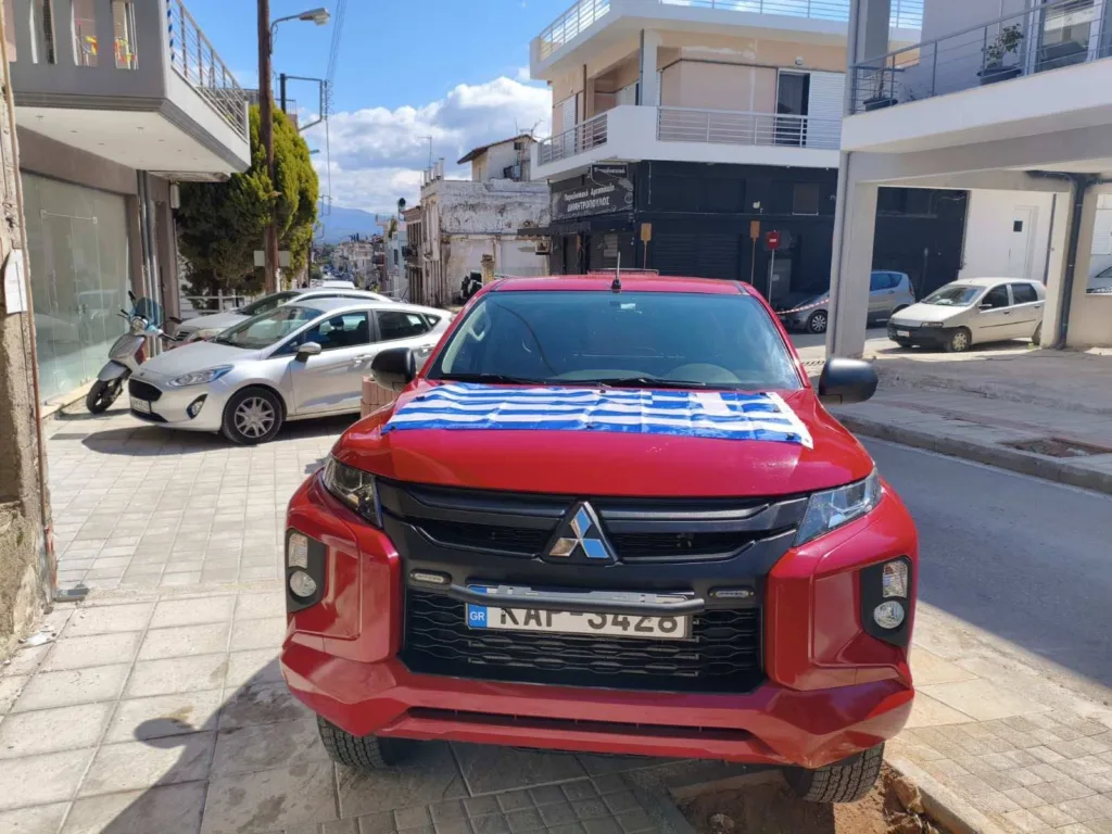 Η ΣΕΔΙΠ Δυτικής Αχαΐας με Πυροσβεστικό όχημα για τους αγώνες του Έθνους ΦΩΤΟ