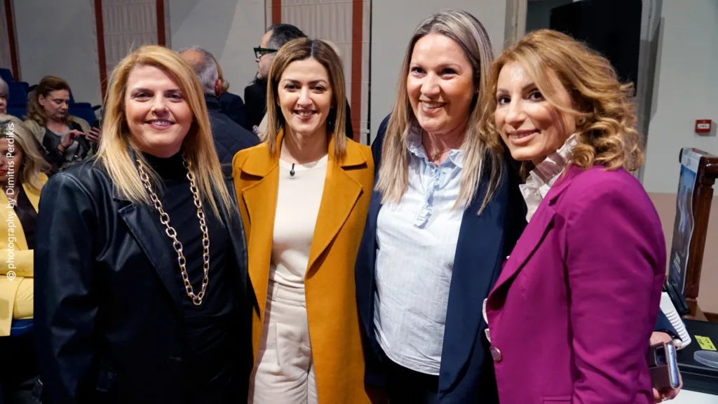 Αίγιο: Η αν. υπουργός Υγείας Ε. Αγαπηδάκη σε εκδήλωση της ΝΔ ΦΩΤΟ