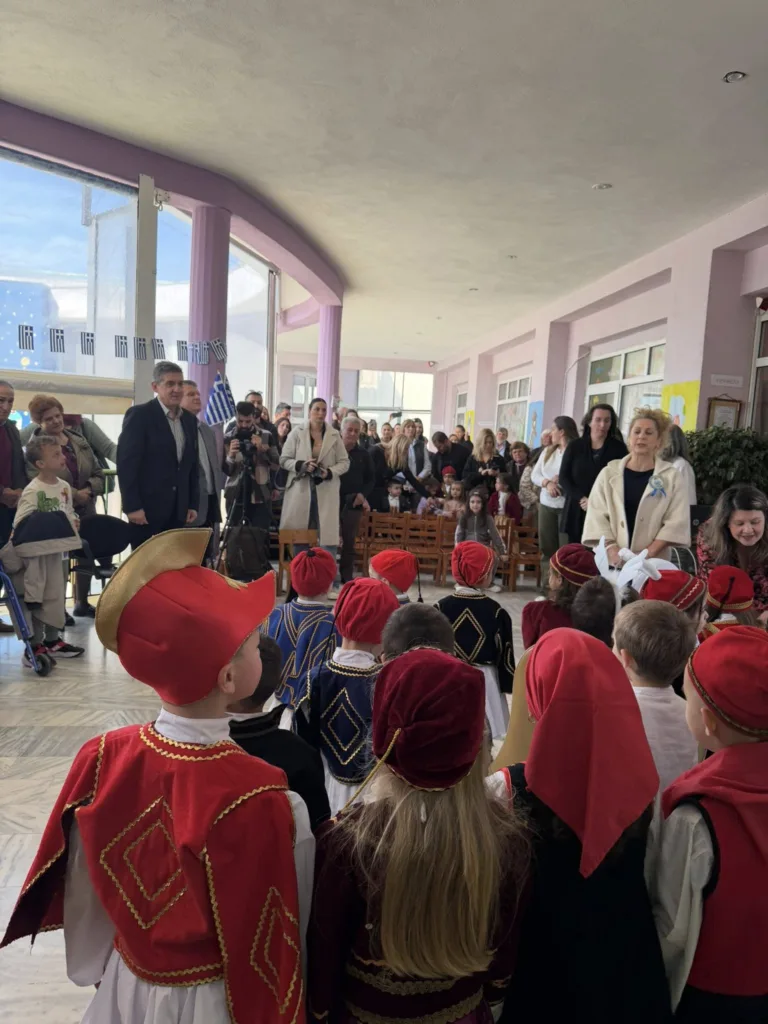 Η γιορτή της 25ης Μαρτίου στον Δημοτικό Παιδικό Σταθμό Κάτω Αχαΐας ΦΩΤΟ