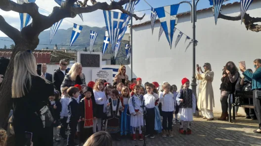 Επετειακή μέρα στο Νηπιαγωγείο Ελαιώνα Αιγιάλειας ΦΩΤΟ