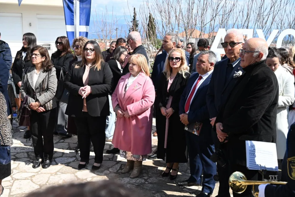 Η επετειακή εκδήλωση για τον πρώτο επαναστάτη του 1821 Νικόλαο Σολιώτη, στην Κουλούρα Αιγίου ΦΩΤΟ