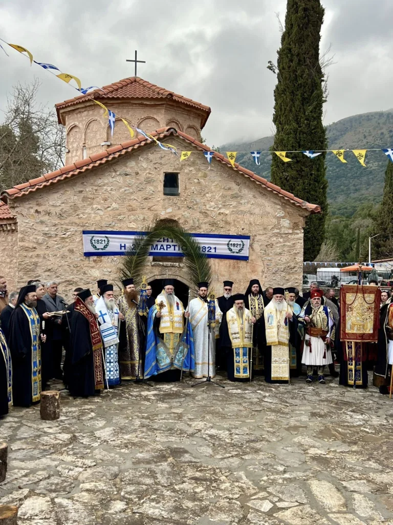 Καλάβρυτα: Η έναρξη της Επανάστασης και η αναπαράσταση στην Αγία Λαύρα ΒΙΝΤΕΟ-ΦΩΤΟ 31 Καλάβρυτα: Η έναρξη της Επανάστασης και η αναπαράσταση στην Αγία Λαύρα ΒΙΝΤΕΟ-ΦΩΤΟ