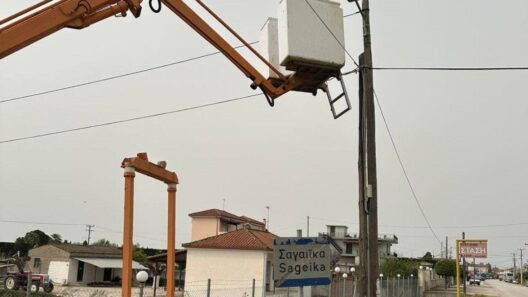Σαγαιΐκα: Εξοικονόμηση ενέργειας, σε καμένες λάμπες του δημοτικού φωτισμού ΦΩΤΟ