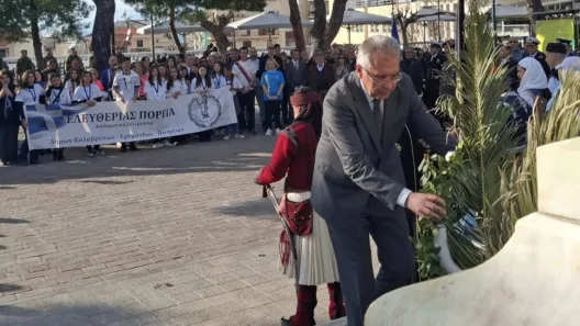 Ερύμανθος: Με κάθε επισημότητα, κορυφαίος σταθμός στην «Ελευθερίας Πορεία» του 1821 ΦΩΤΟ