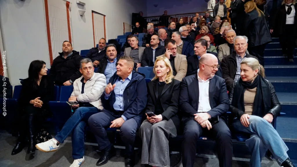 Αίγιο: Η αν. υπουργός Υγείας Ε. Αγαπηδάκη σε εκδήλωση της ΝΔ ΦΩΤΟ