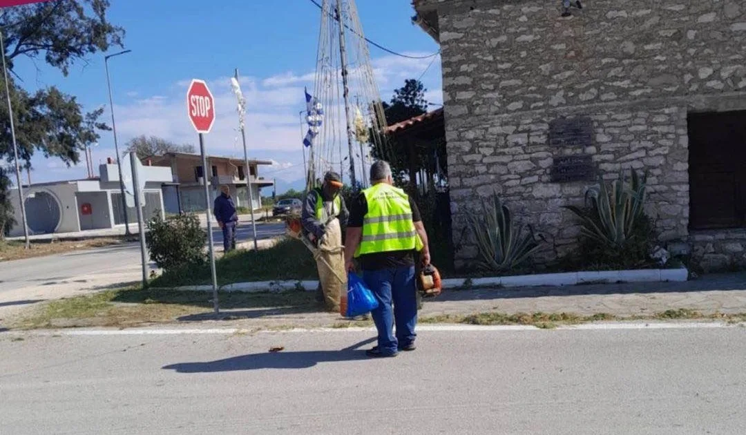 Νιφορέΐκα: Καθαρισμός και καλλωπισμός κοινοχρήστων χώρων ΦΩΤΟ