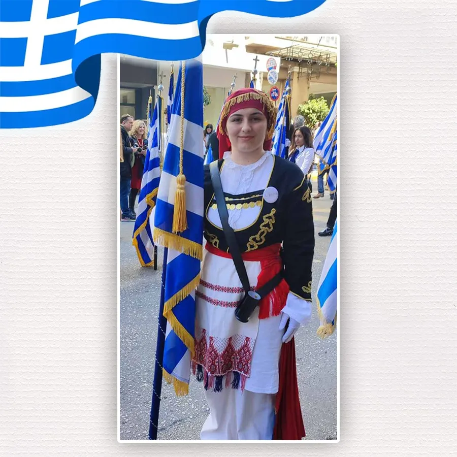 Στην μαθητική παρέλαση τα Εκπαιδευτήρια «Αναγέννηση» Πάτρας ΦΩΤΟ