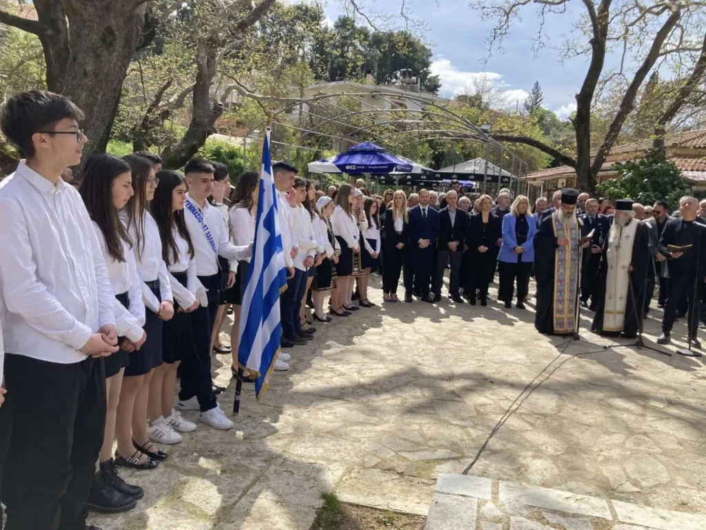 Χαλανδρίτσα: Ο εορτασμός της 25ης Μαρτίου στο Δήμο Ερυμάνθου ΦΩΤΟ