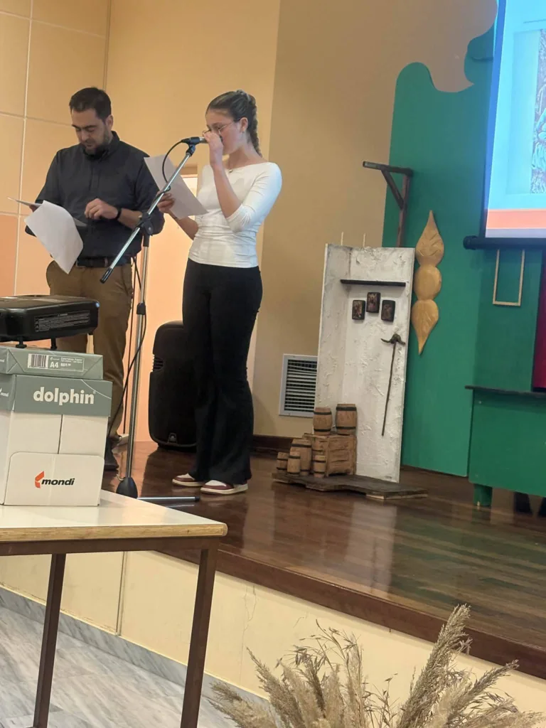 Eορταστική εκδήλωση για την 25η Μαρτίου στην ΕΠΑΣ Πάτρας ΦΩΤΟ