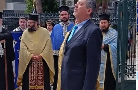 Η Ομοσπονδία Συλλόγων Αιγιάλειας, με Παπαδόπουλο, στην τη διπλή γιορτή του Γένους ΦΩΤΟ