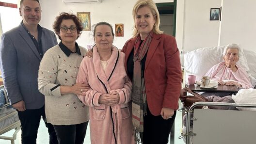 Αίγιο: Η Γεωργία Ντάτσικα στον «Άγιο Χαράλαμπο» για τις ανάγκες του Γηροκομείου ΦΩΤΟ