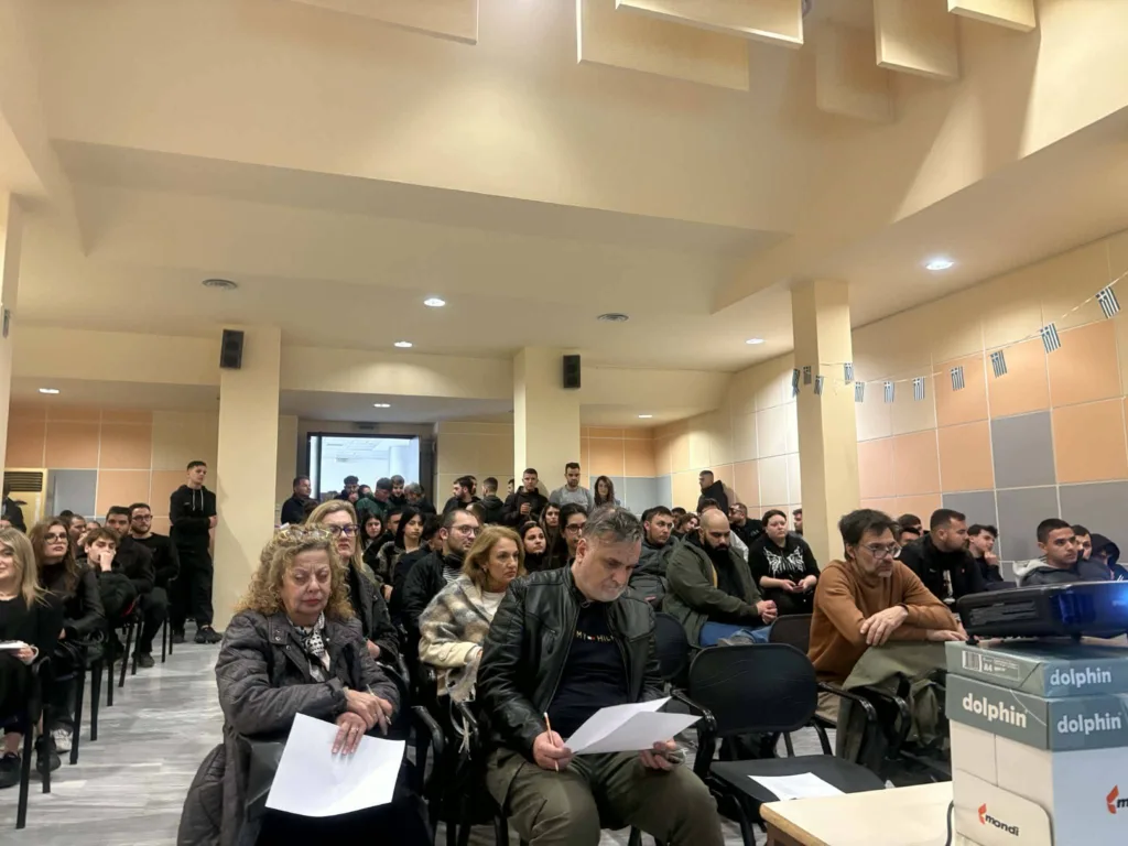 Eορταστική εκδήλωση για την 25η Μαρτίου στην ΕΠΑΣ Πάτρας ΦΩΤΟ