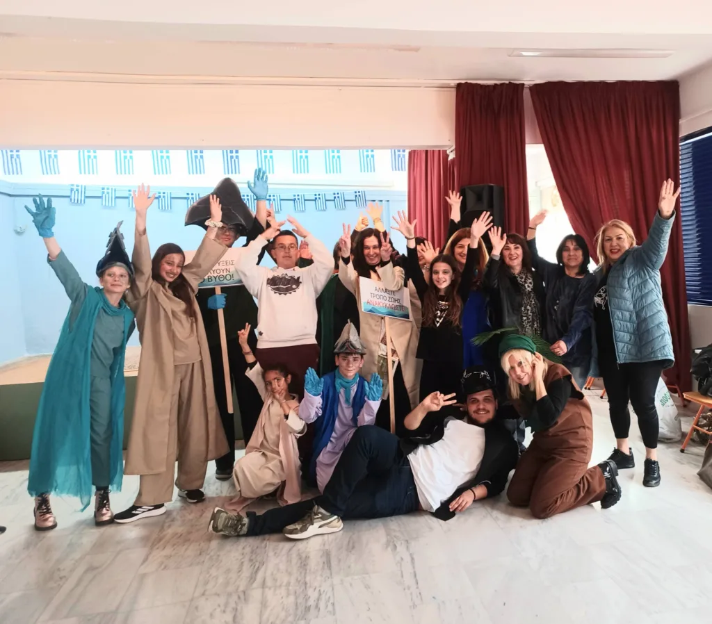 Το Θεατρικό Εργαστήρι της Πολυφωνικής σε μαθητές - «Σε τρελό πανικό» ΦΩΤΟ