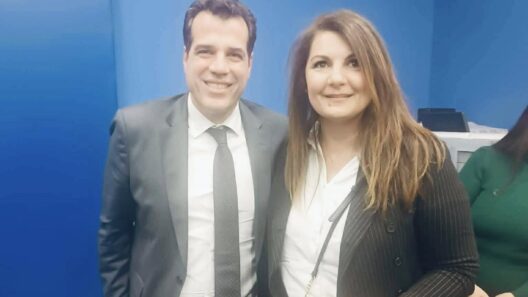 Αχαΐα: Με τον Πλεύρη η πολιτευτής ΝΔ Κατερίνα Καραφωτιά για το μεταναστευτικό ΦΩΤΟ