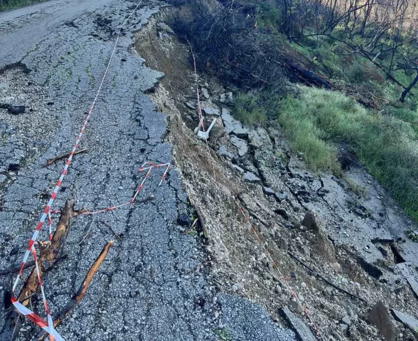 Αχαΐα: Από τις πιο «ευάλωτες» περιοχές της χώρας με καθιζήσεις και μετακινήσεις εδαφών ΦΩΤΟ
