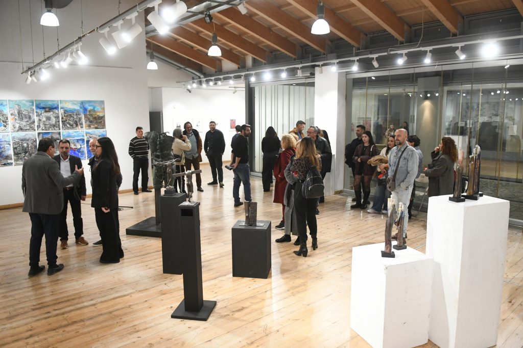 Τα εγκαίνια της έκθεσης «Ανθρωπόμορφες ρωγμές +» ΦΩΤΟ