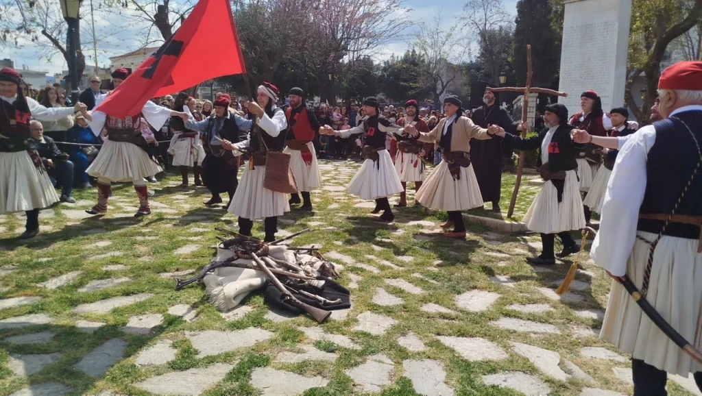 Ο Μητροπολίτης Χρυσόστομος για την αναπαράσταση της ορκωμοσίας από τον Παλαιών Πατρών Γερμανό ΦΩΤΟ