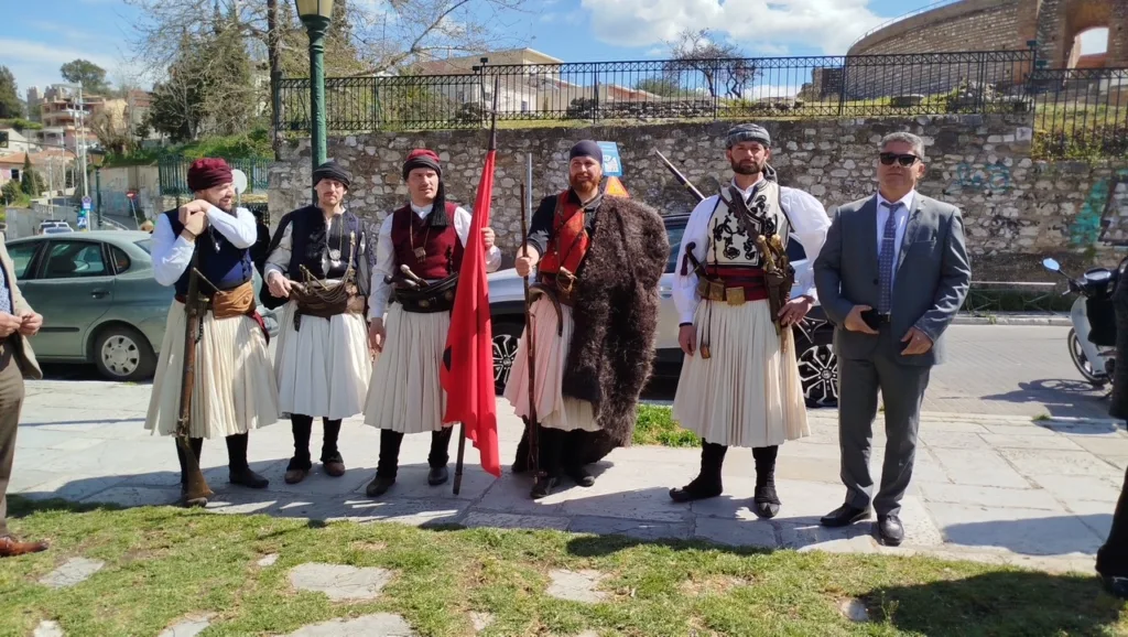 Ο Μητροπολίτης Χρυσόστομος για την αναπαράσταση της ορκωμοσίας από τον Παλαιών Πατρών Γερμανό ΦΩΤΟ