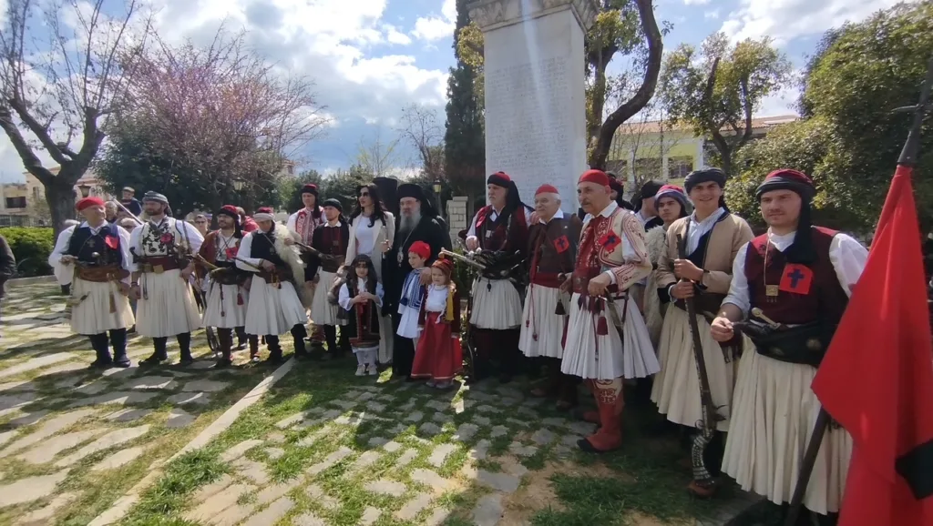 Ο Μητροπολίτης Χρυσόστομος για την αναπαράσταση της ορκωμοσίας από τον Παλαιών Πατρών Γερμανό ΦΩΤΟ