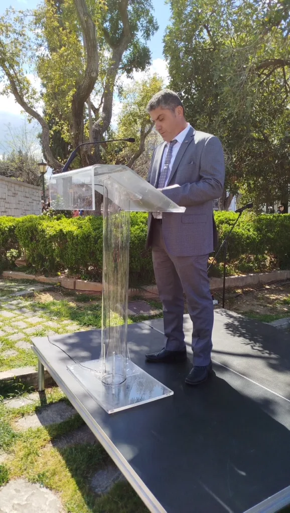 Ο Μητροπολίτης Χρυσόστομος για την αναπαράσταση της ορκωμοσίας από τον Παλαιών Πατρών Γερμανό ΦΩΤΟ