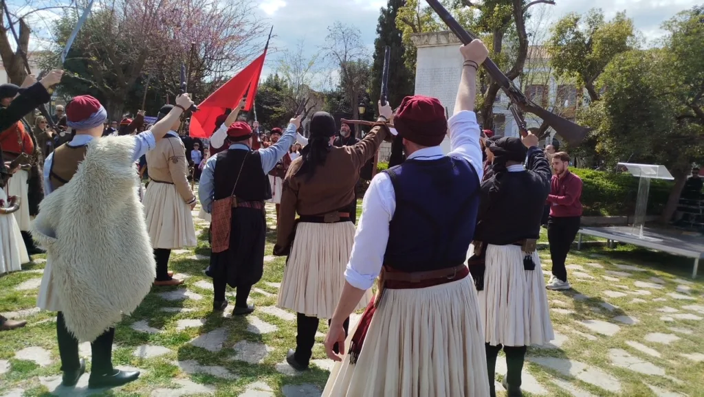 Ο Μητροπολίτης Χρυσόστομος για την αναπαράσταση της ορκωμοσίας από τον Παλαιών Πατρών Γερμανό ΦΩΤΟ